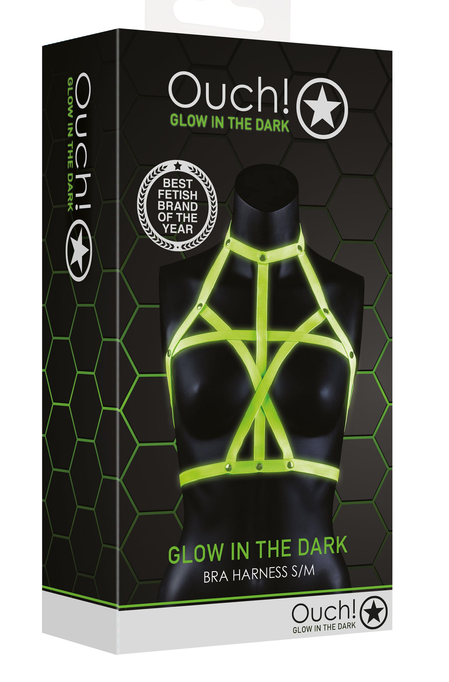 Bra Harness - Small/medium -Glow in the Dark