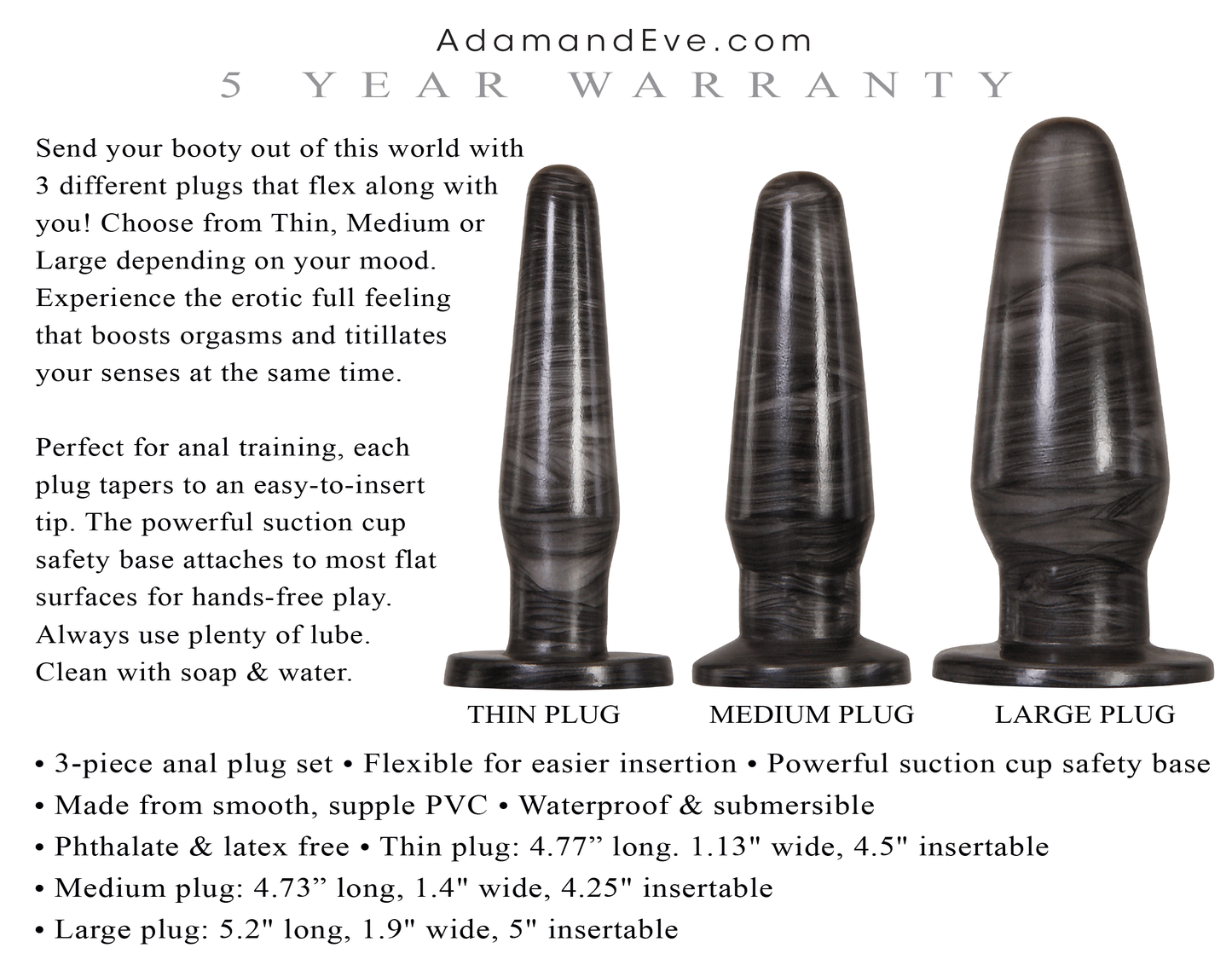 Anal Rockets Trainer Set