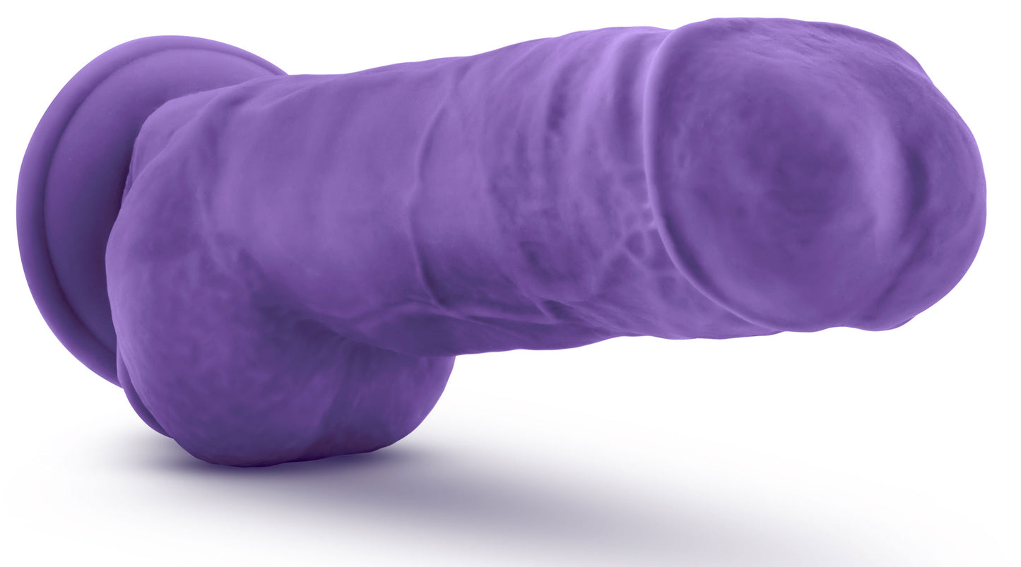 Au Naturel - Bold - Big Boy -10 Inch Dildo - Purple