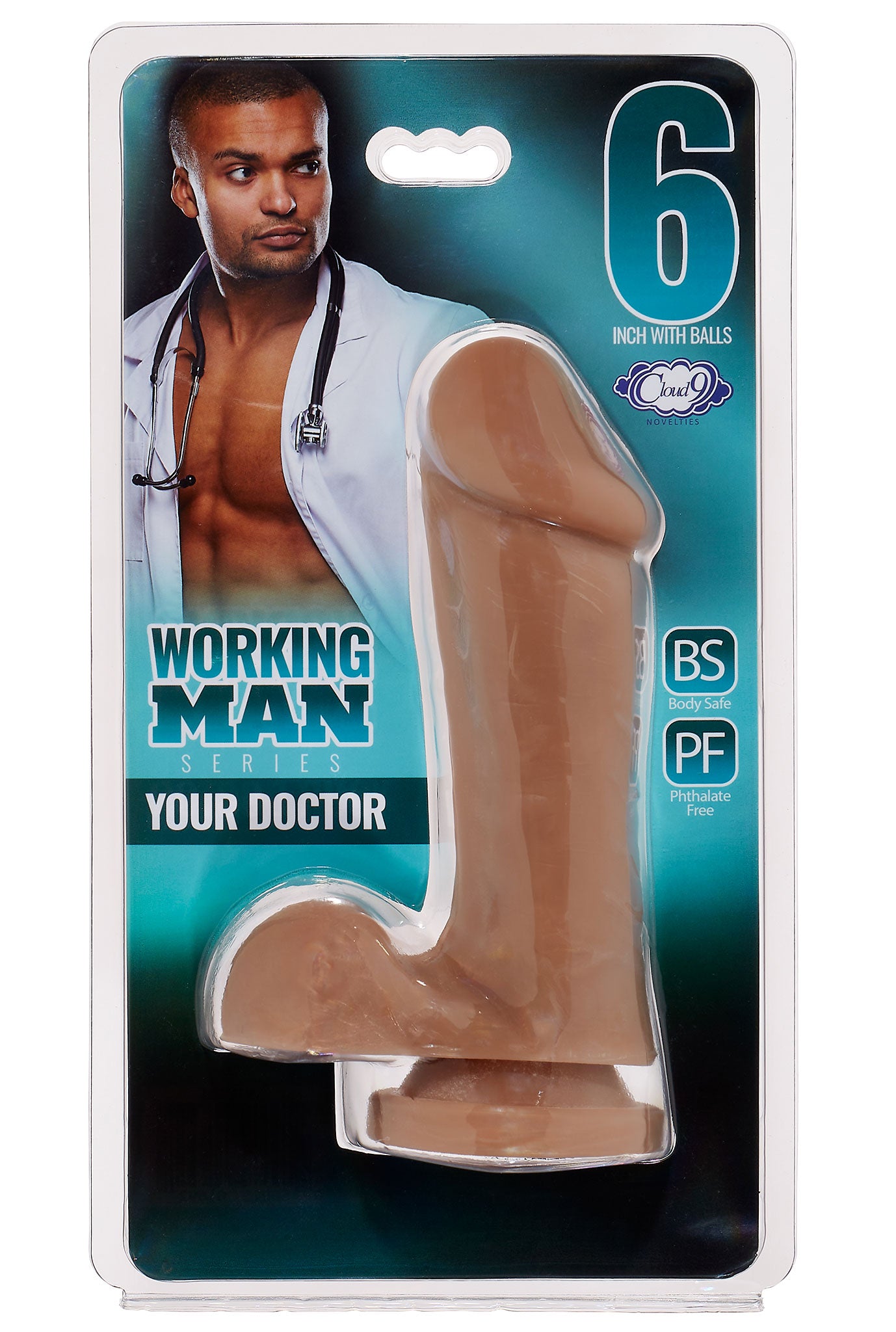 Cloud 9 Working Man 6 Inch With Balls - Your  Doctor - Tan