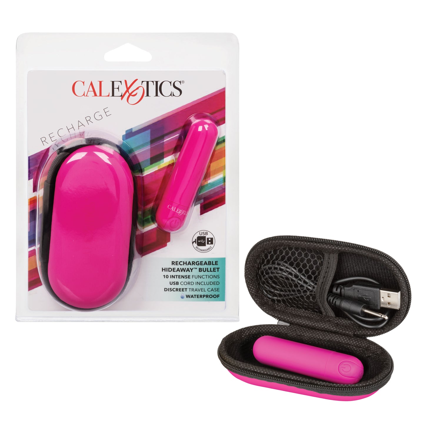 Rechargeable Hideaway Bullet - Pink