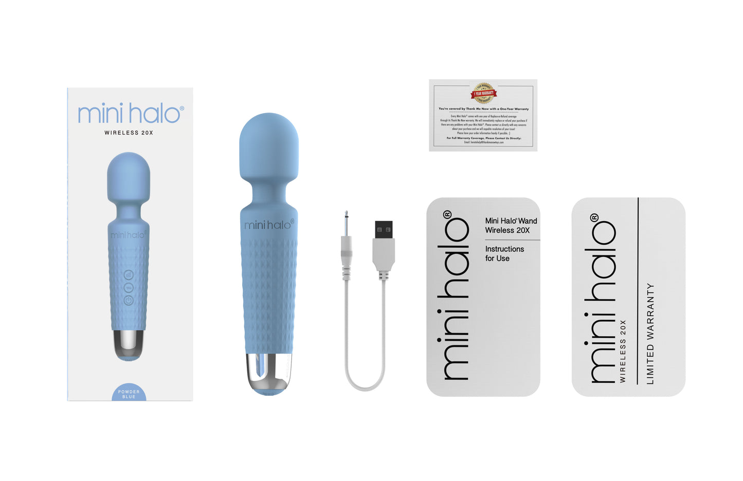 Mini Halo Wireless 20x - Powder Blue