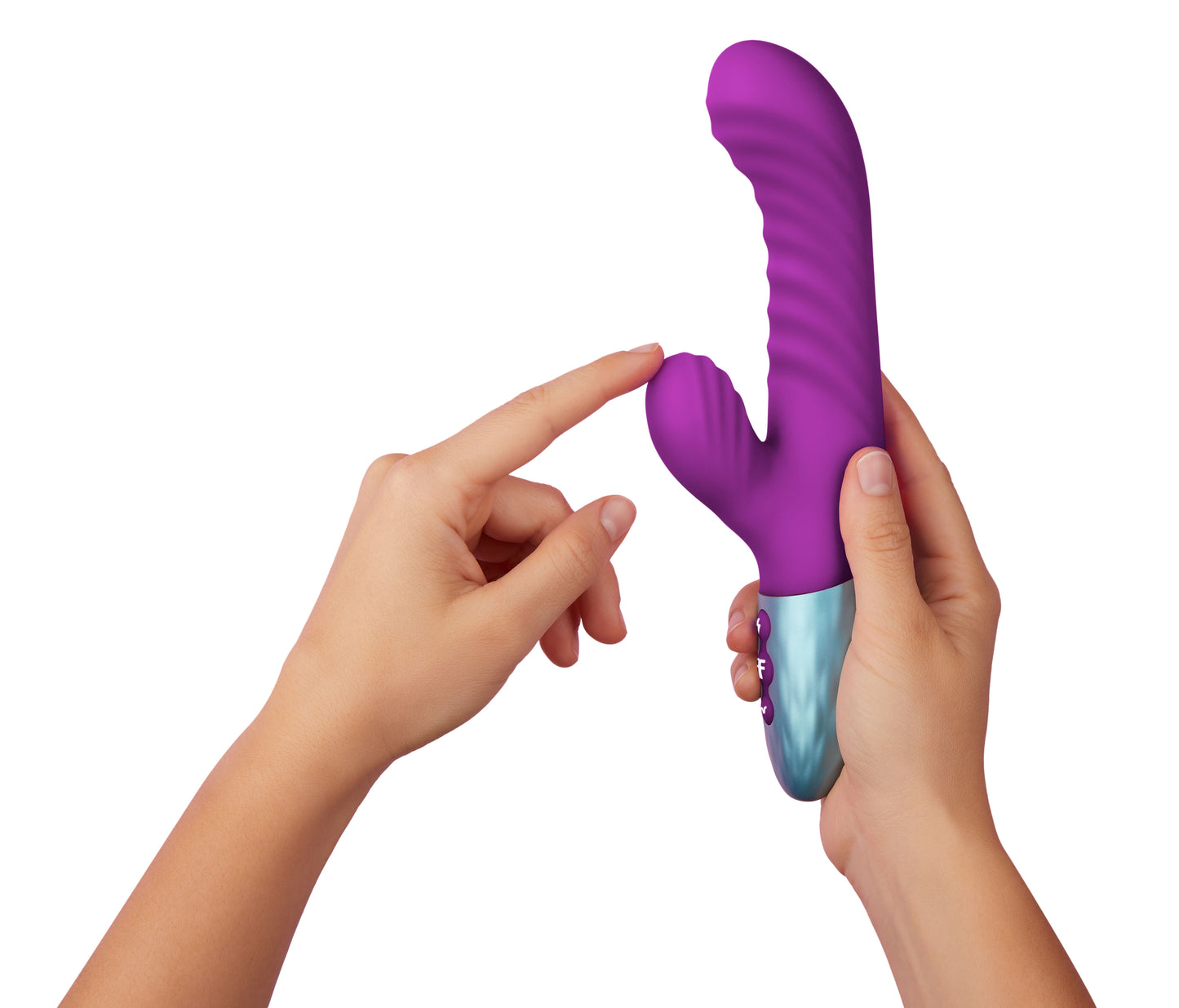 Delola Liquid Silicone Rabbit - Purple