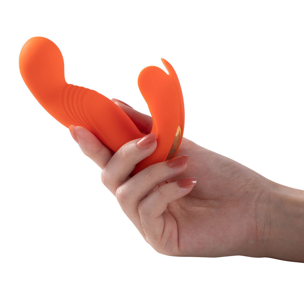 Crave 3 - G-Spot and Clit Vibrator - Orange