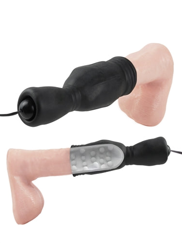 Fetish Fantasy Series Vibrating Head Teazer - Black