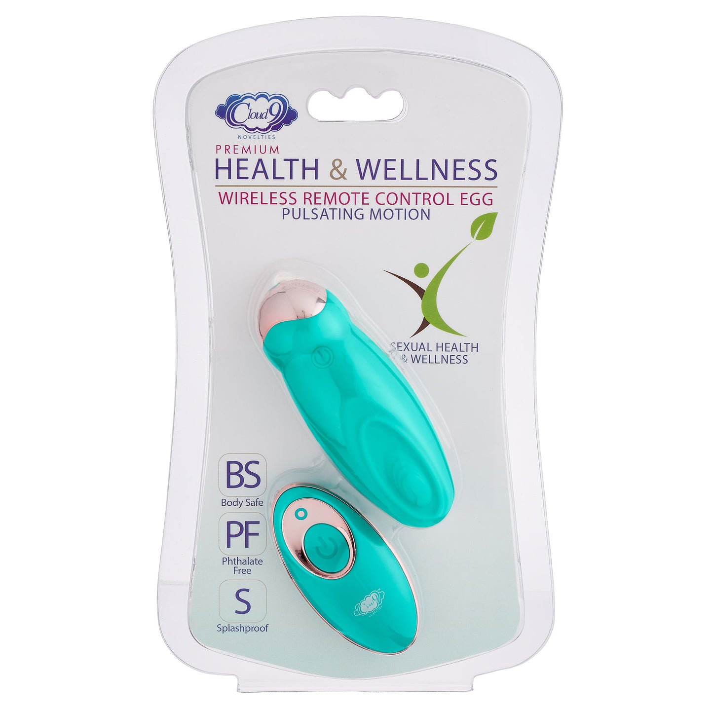 Health and Welness Wireless Remote Control Egg - Pulsation Motion