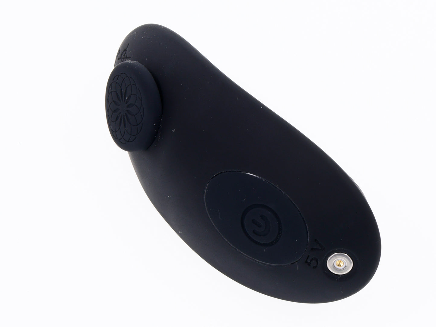 Hidden Pocket Strap on With Remote Control  Vibrator - Black