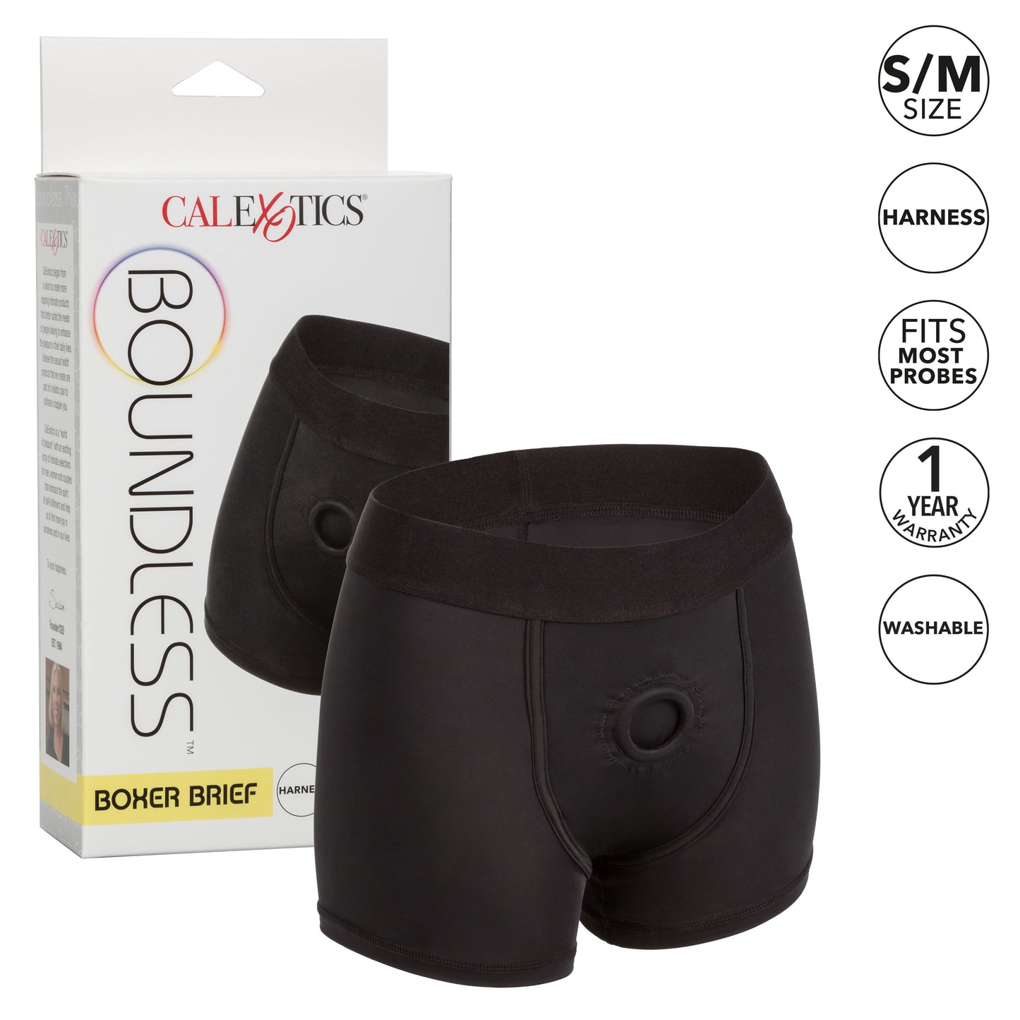 Boundless Boxer Brief - S/m - Black