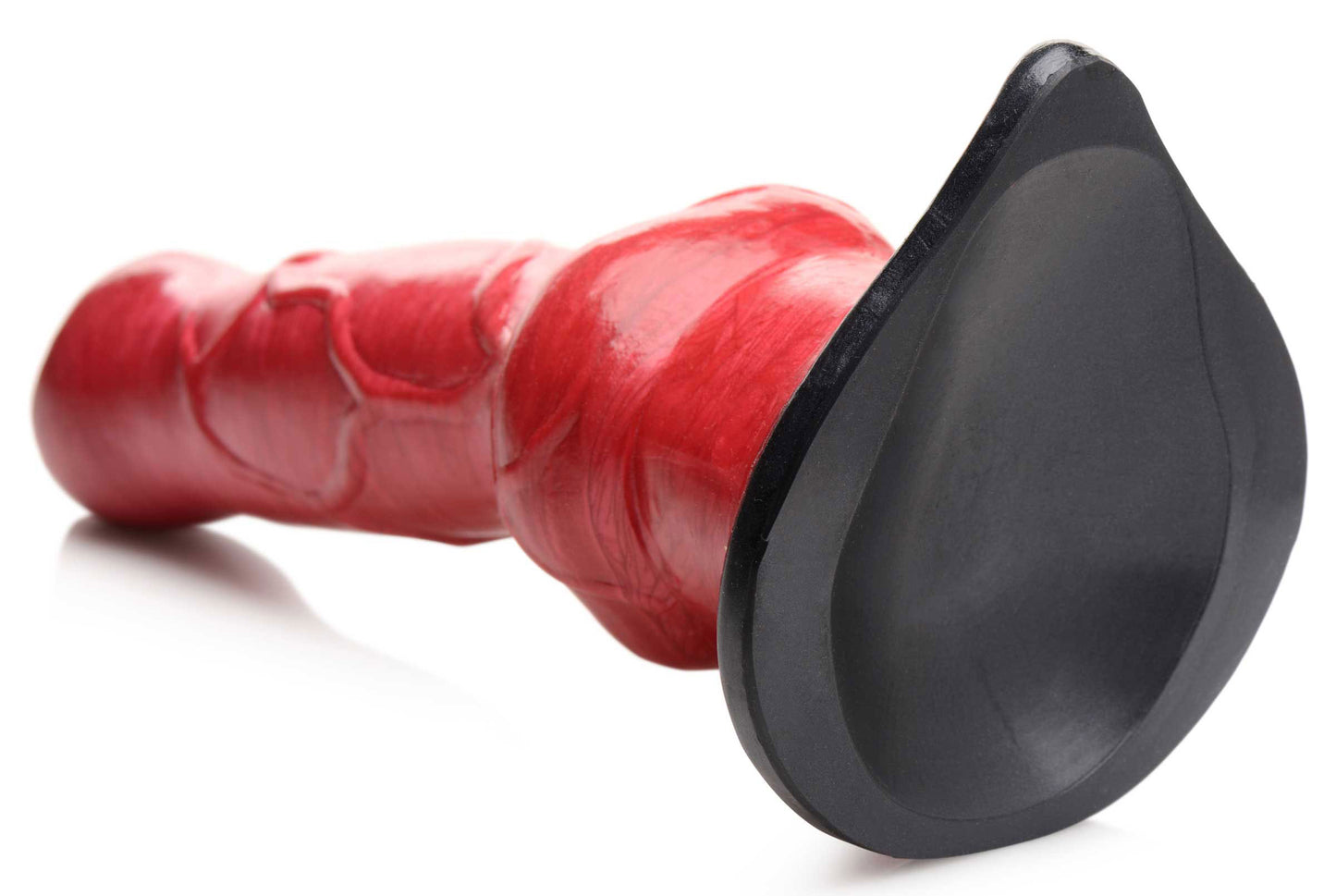 Hell-Hound - Canine Penis Silicone Dildo - Red