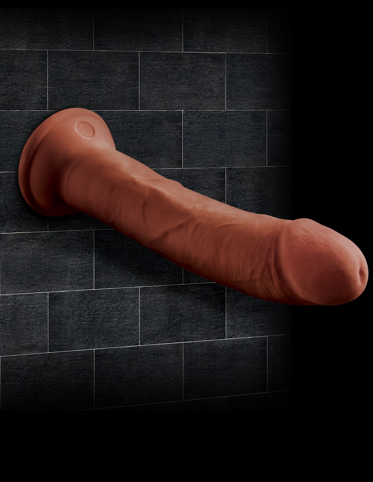 King Cock Plus Triple Density 8 Inch Cock - Brown