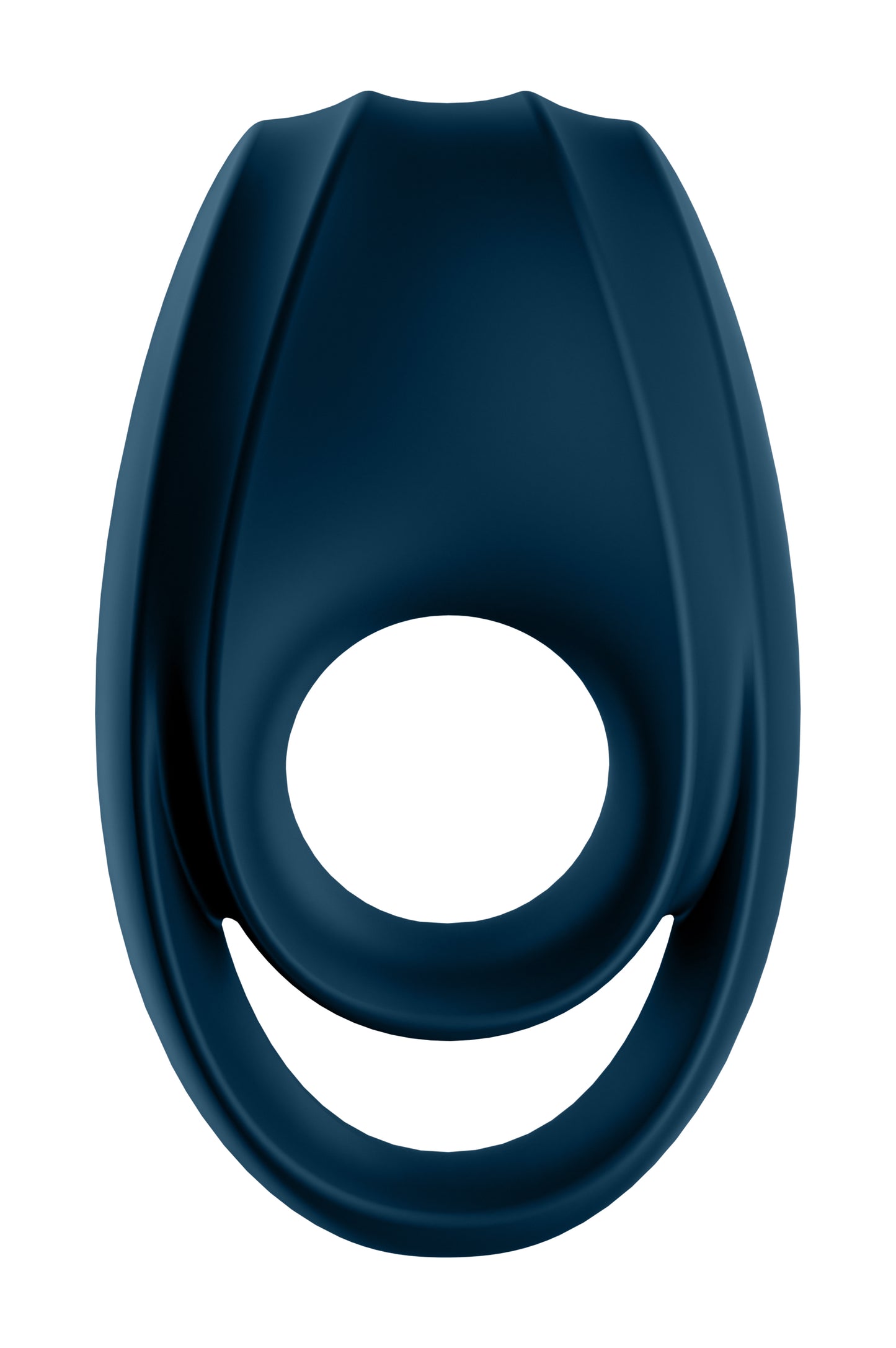 Incredible Duo Ring Vibrator - Dark Blue