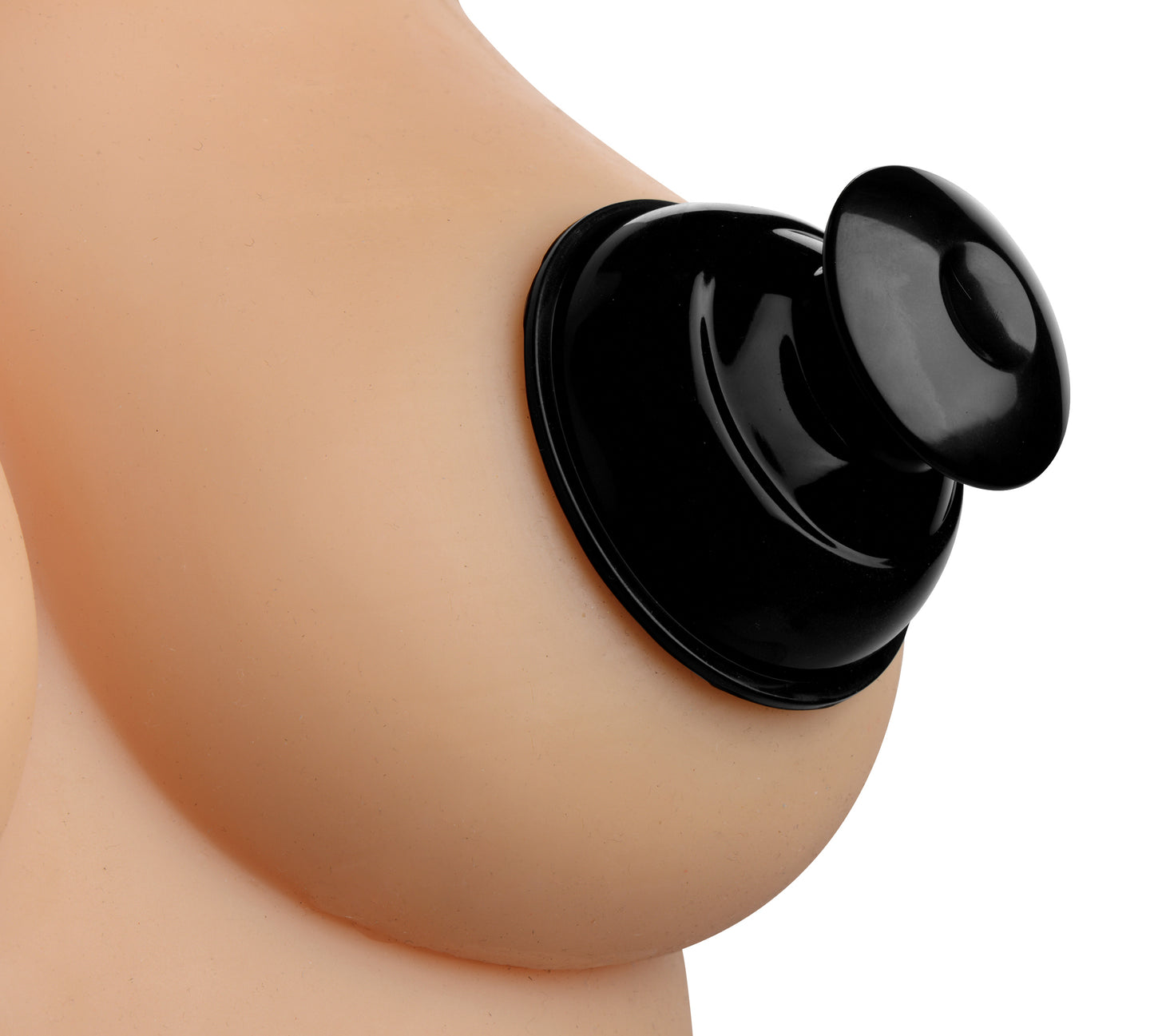 Master Series - Plungers Extreme Suction Nipple  Suckers - Black