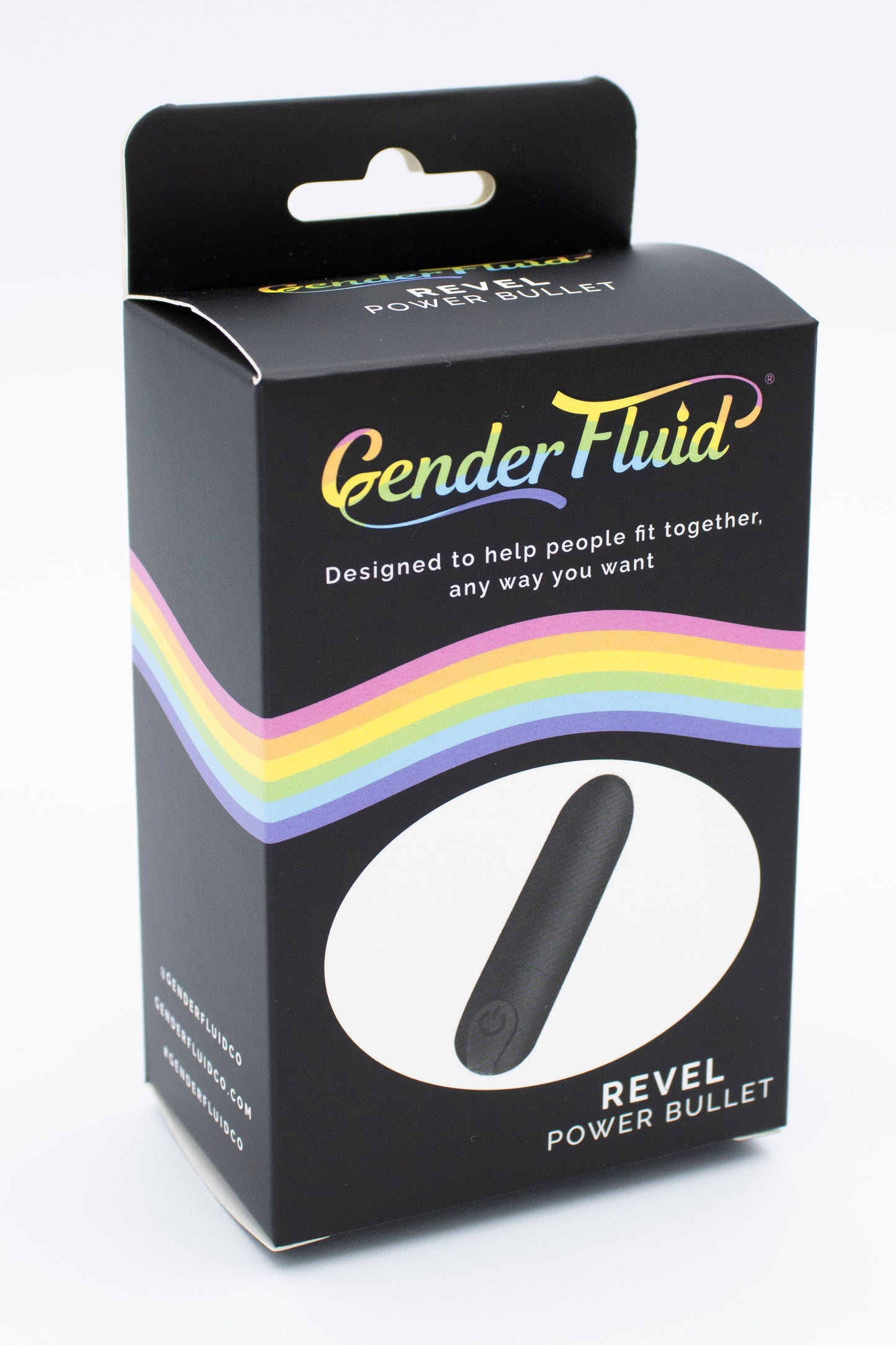 Gender Fluid Revel Power Bullet - Matte Black