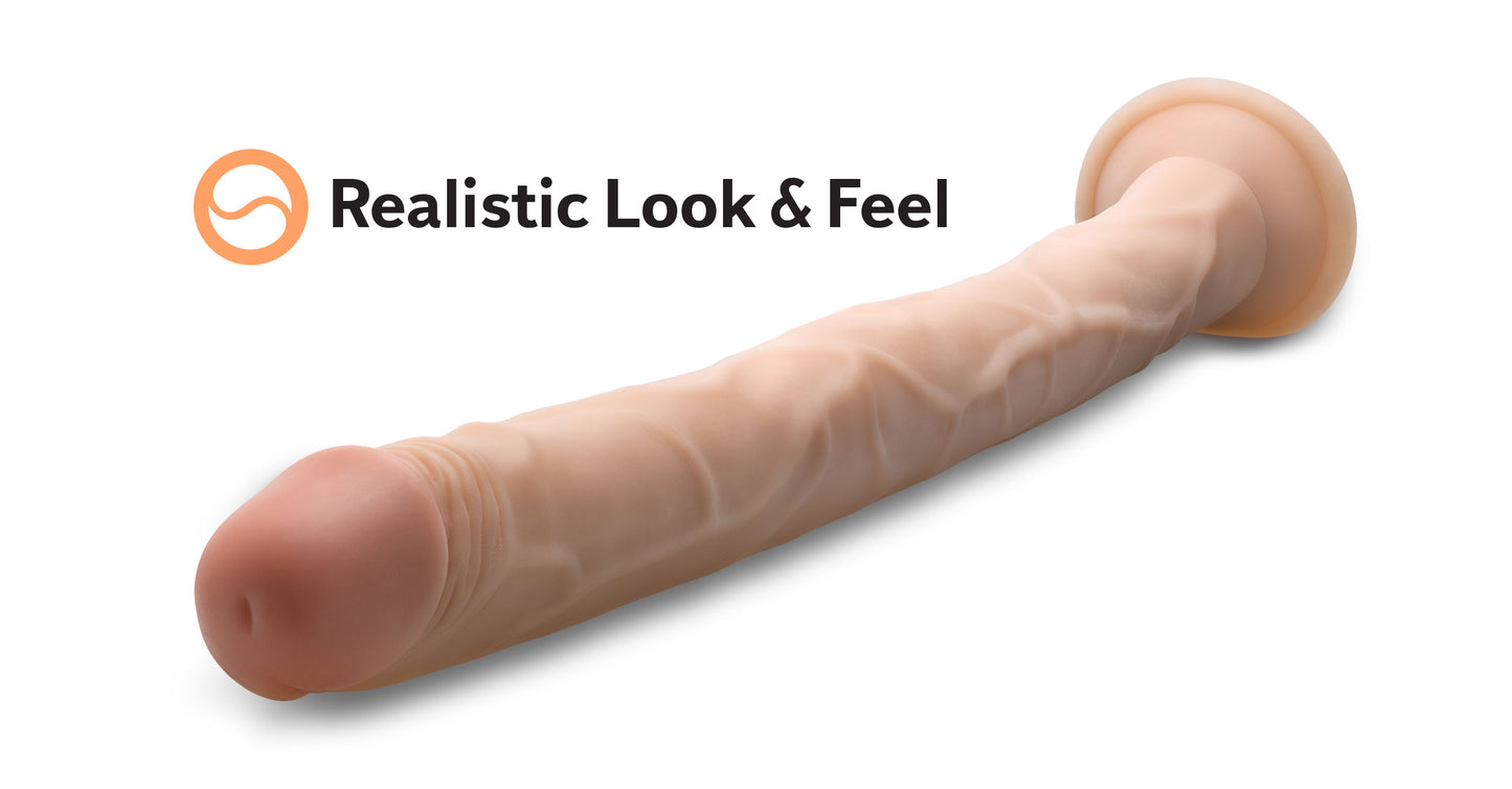 Dr. Skin - 19 Inch Dildo - Beige