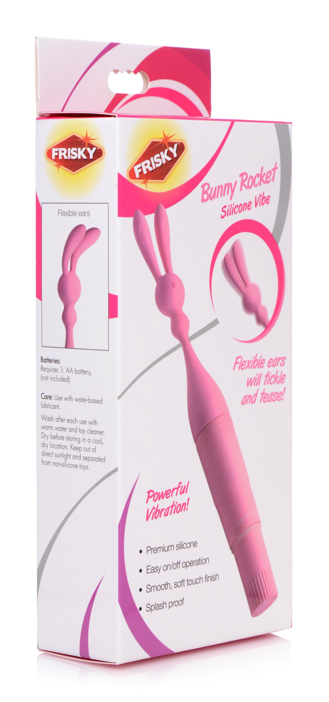 Bunny Rocket Silicone Vibrator