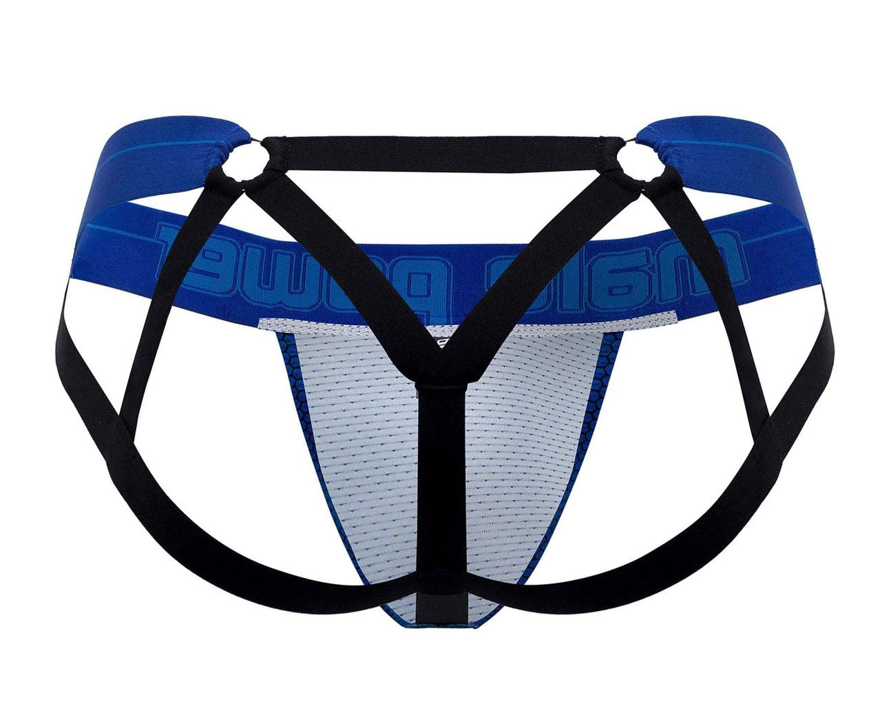 Sexagon Strappy Ring Jock - Small/medium - Royal