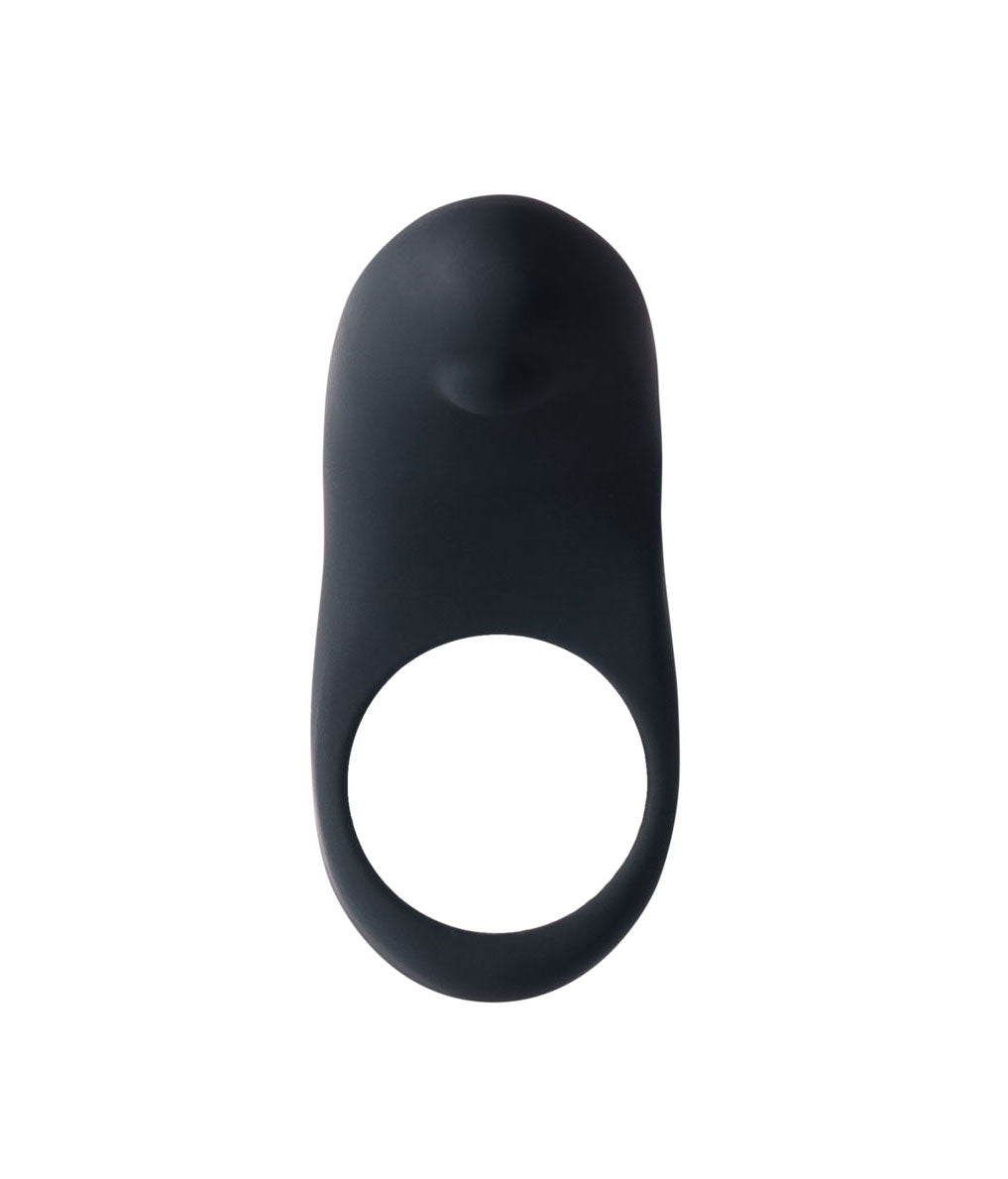 Rev Rechargeable Vibrating C-Ring - Black