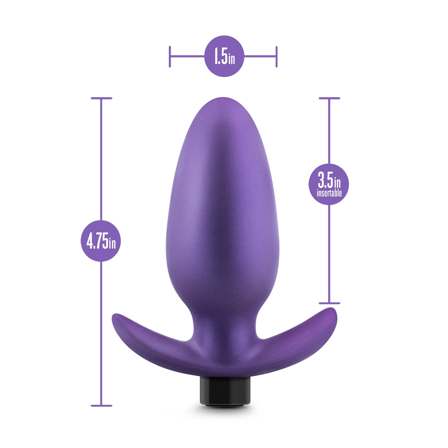 Anal Adventures Matrix - Excelsior Plug - Astro  Violet