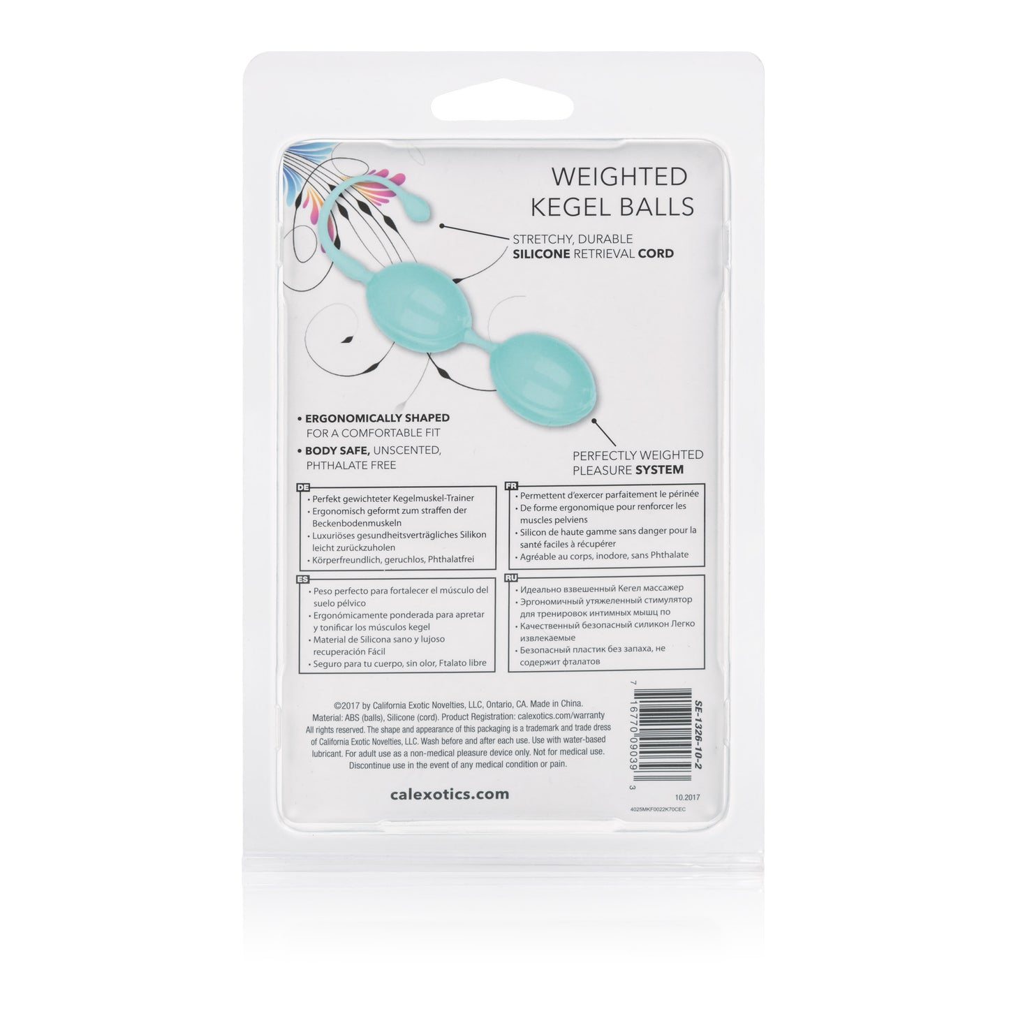 Weighted Kegel Balls - Teal