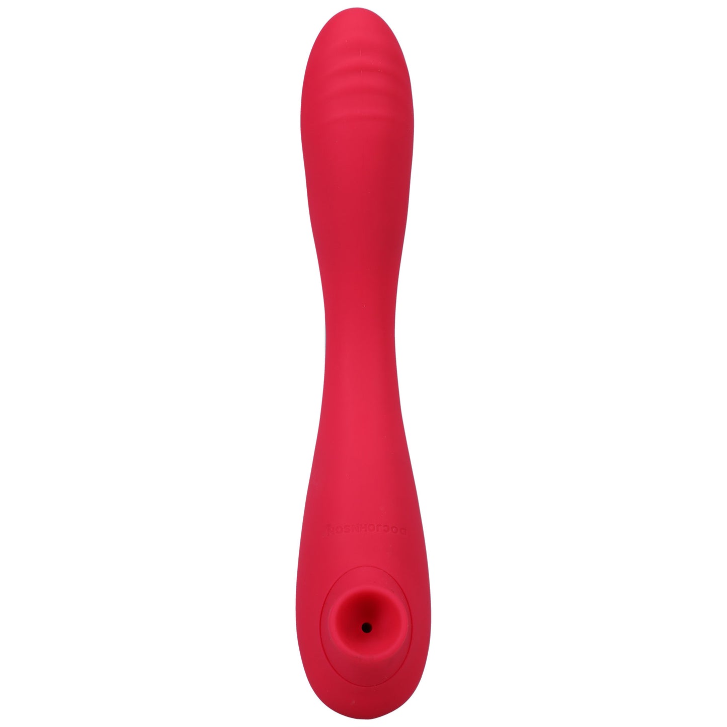 This Product Sucks - Sucking Clitoral Stimulator  With Bendable G-Spot Vibrator - Pink