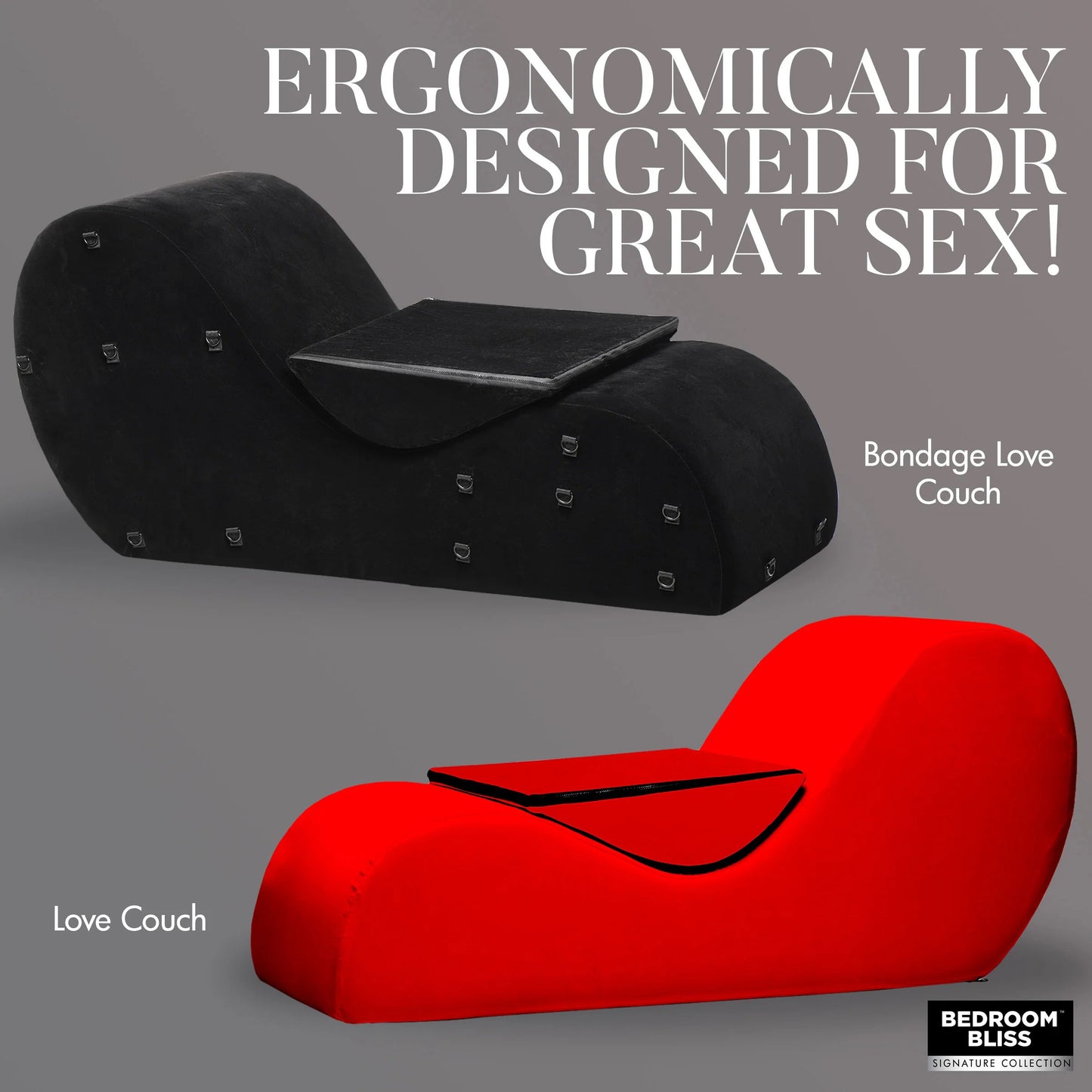 Bondage Love Couch - Black