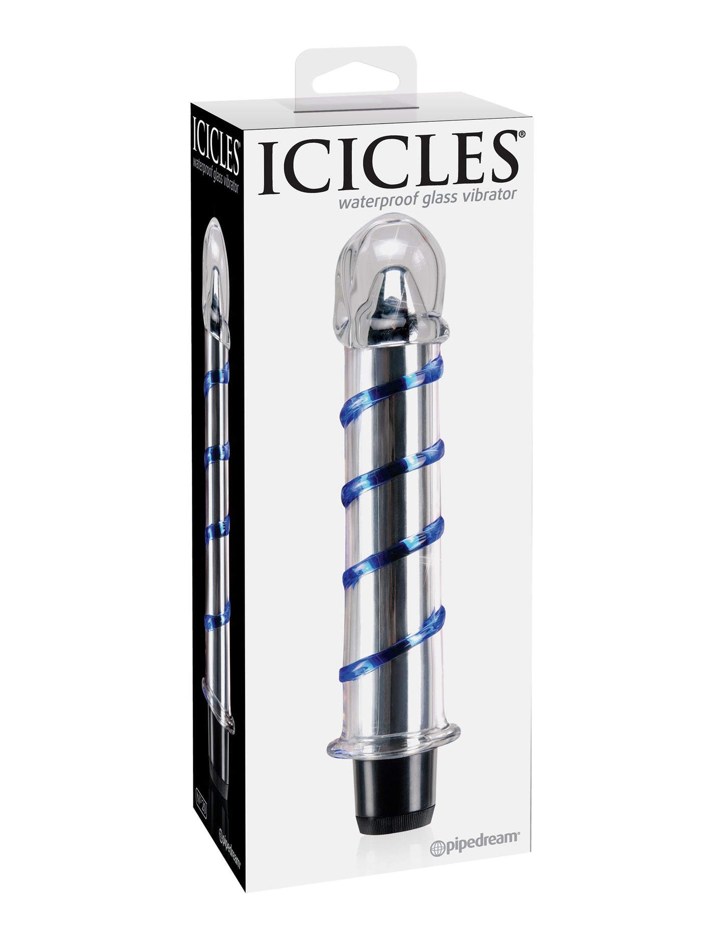 Icicles No. 20 - Clear / Blue