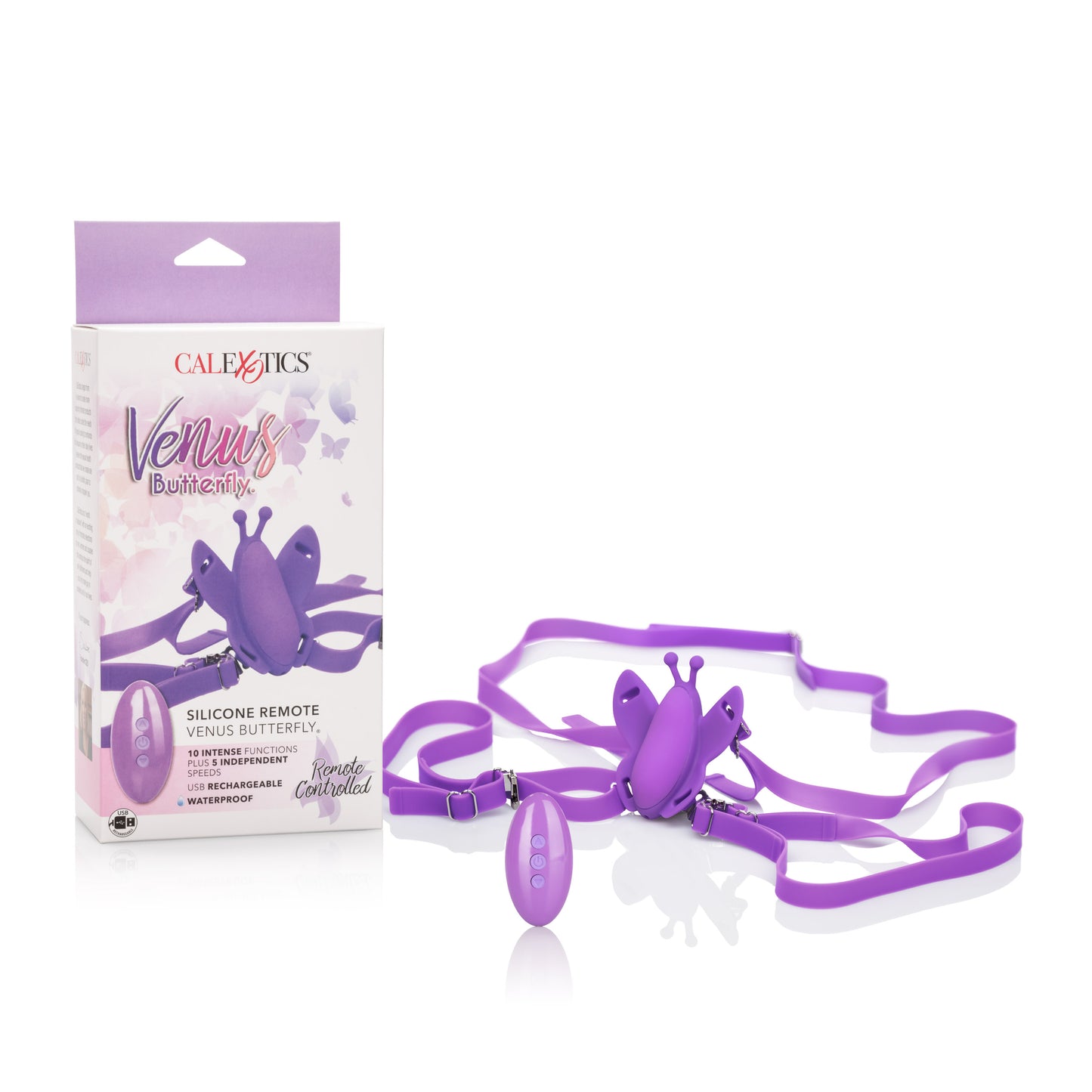 Venus Butterfly Silicone Remote Wireless Micro  Butterfly