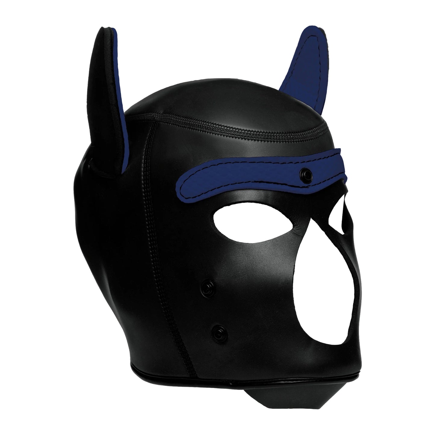 Spike Neoprene Puppy Hood - Blue