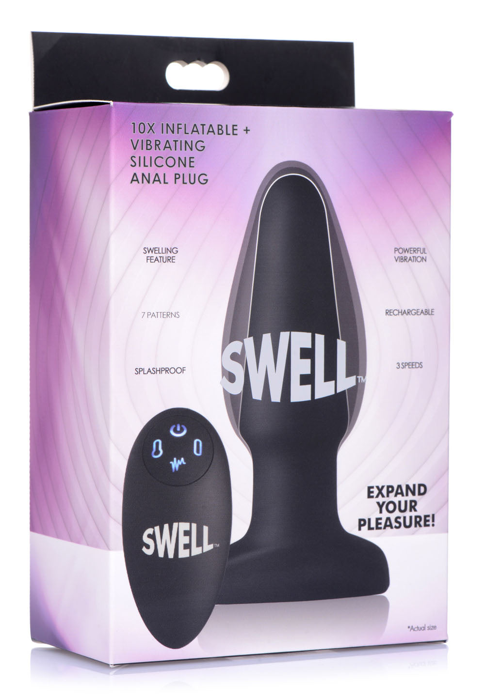 World's 1st Remote Control Inflatable 10x Anal Plug