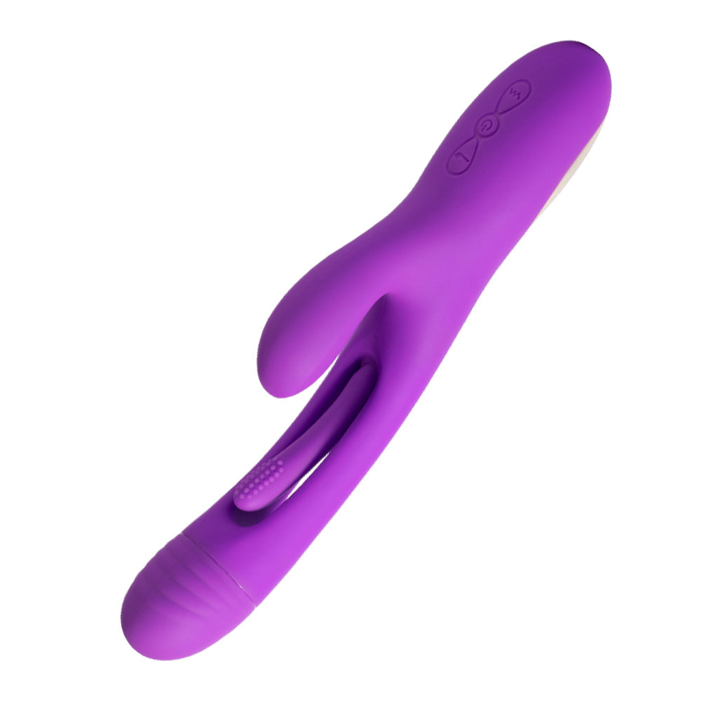 Bora - Rabbit Tapping G-Spot Vibrator - Purple