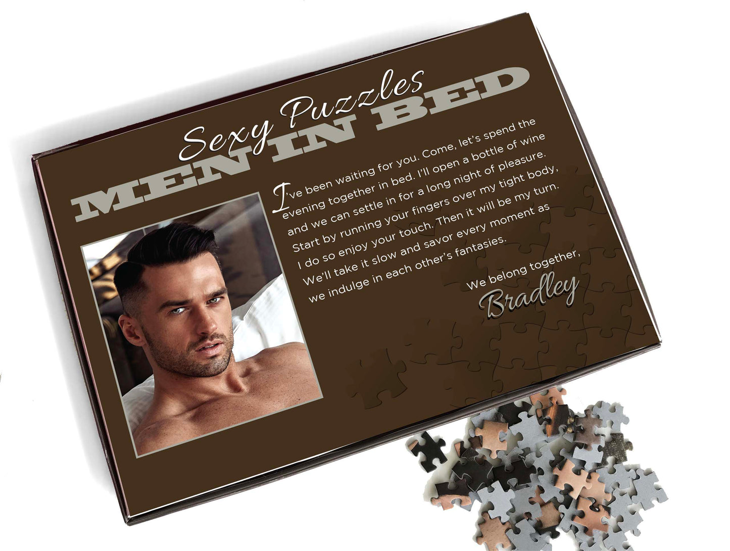 Sexy Puzzles - Men in Bed - Bradley