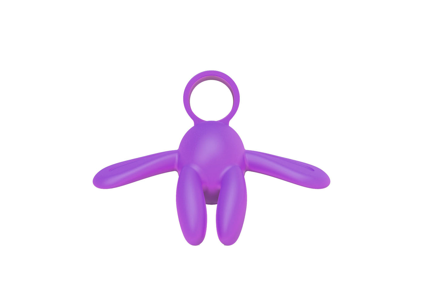 The 9's Flirt Finger Butterfly Finger Vibrator - Purple