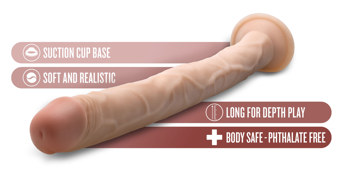 Dr. Skin - 19 Inch Dildo - Beige