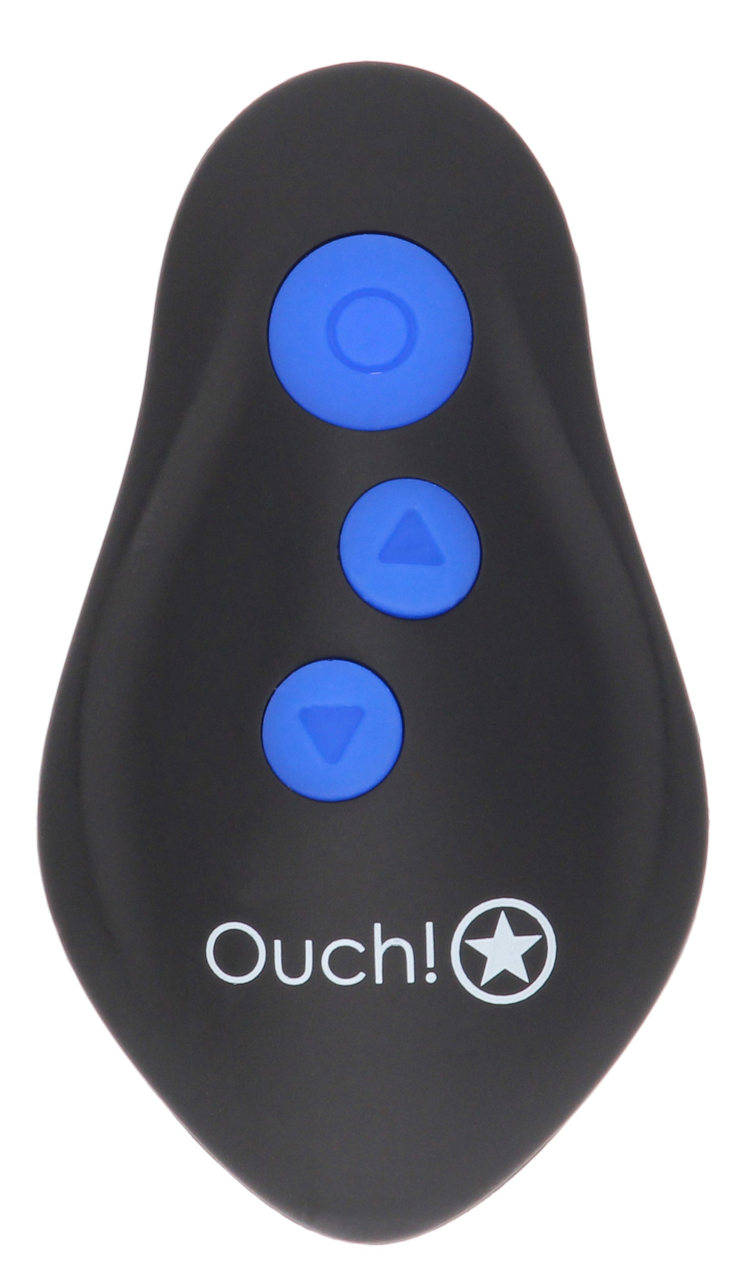 E-Stimulation and Vibration Butt Plug With Wireless Remote Control - Black