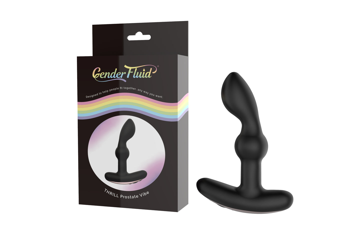 Gender Fluid Thrill Anal Vibe - Black