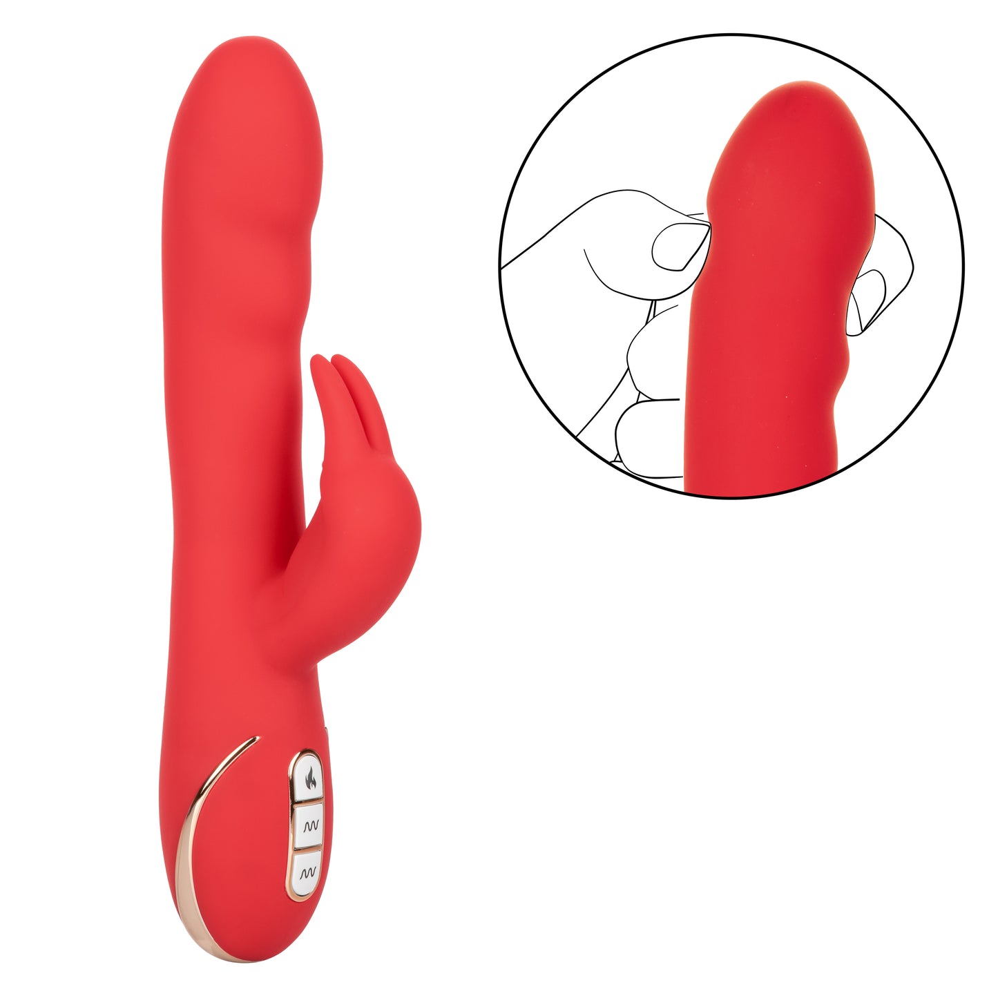 Jack Rabbit Signature Heated Silicone Ultra-Soft  Rabbit