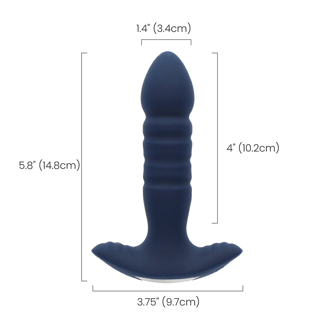 Link Paxton - App Connected Prostate Vibe - Navy  Blue