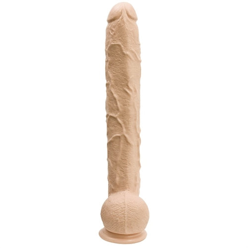 Dick Rambone Cock - 17 Inch - White