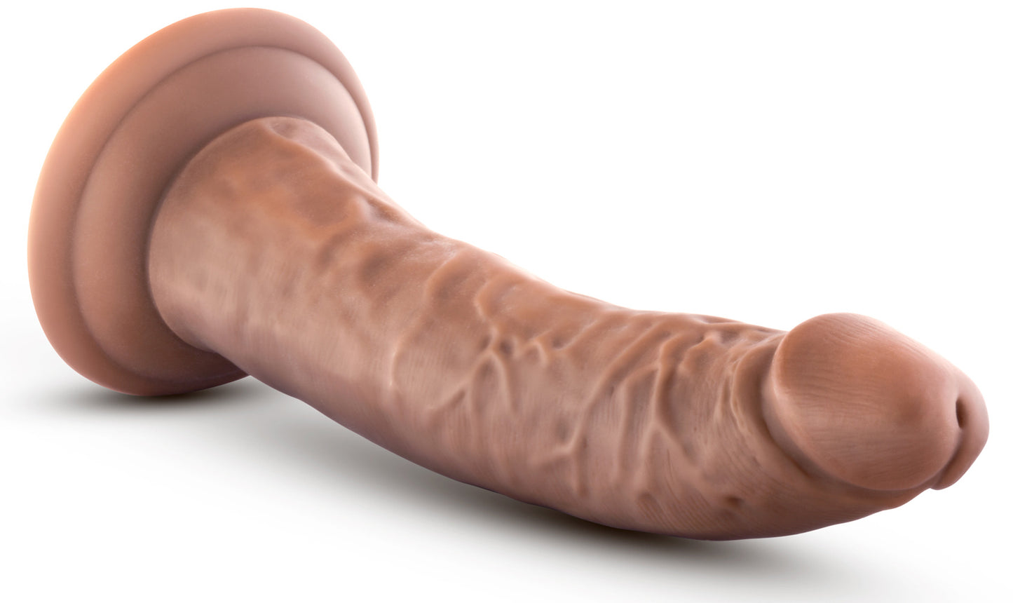 Au Naturel - Jack - 7 Inch Dildo - Mocha