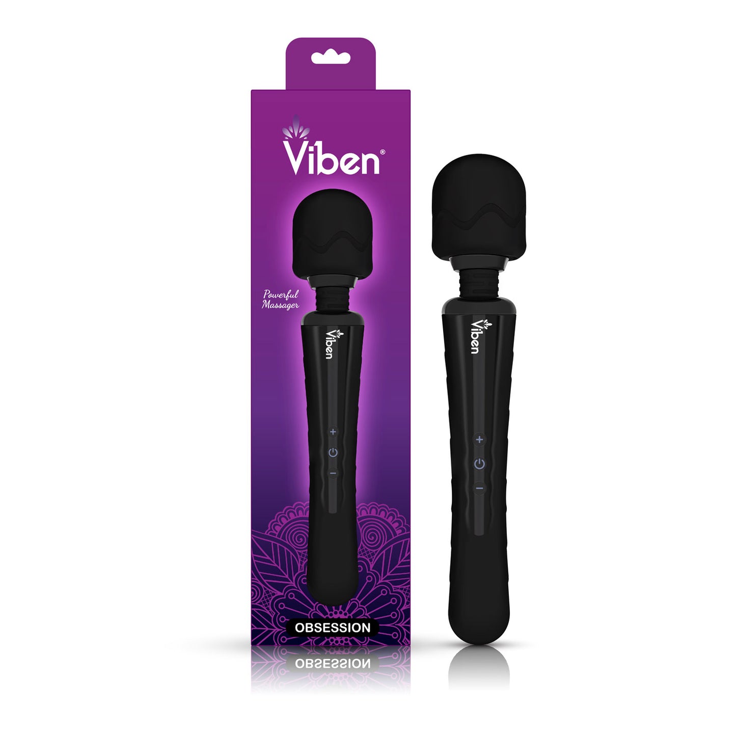 Obsession - Intense Wand Massager - Black