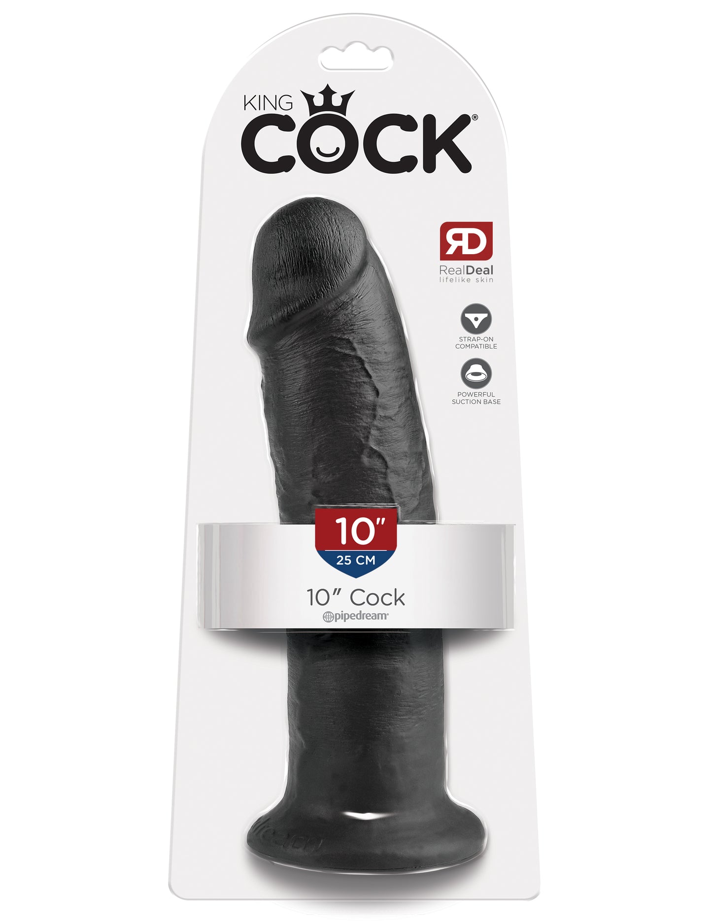 King Cock 10-Inch Cock - Black