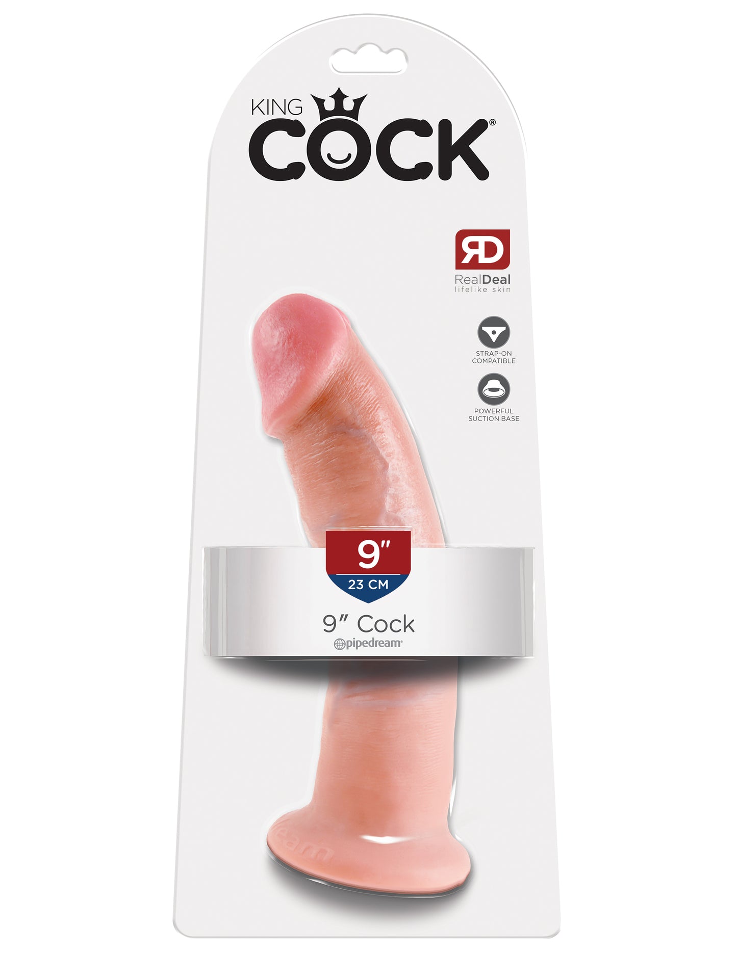 King Cock 9-Inch Cock - Flesh