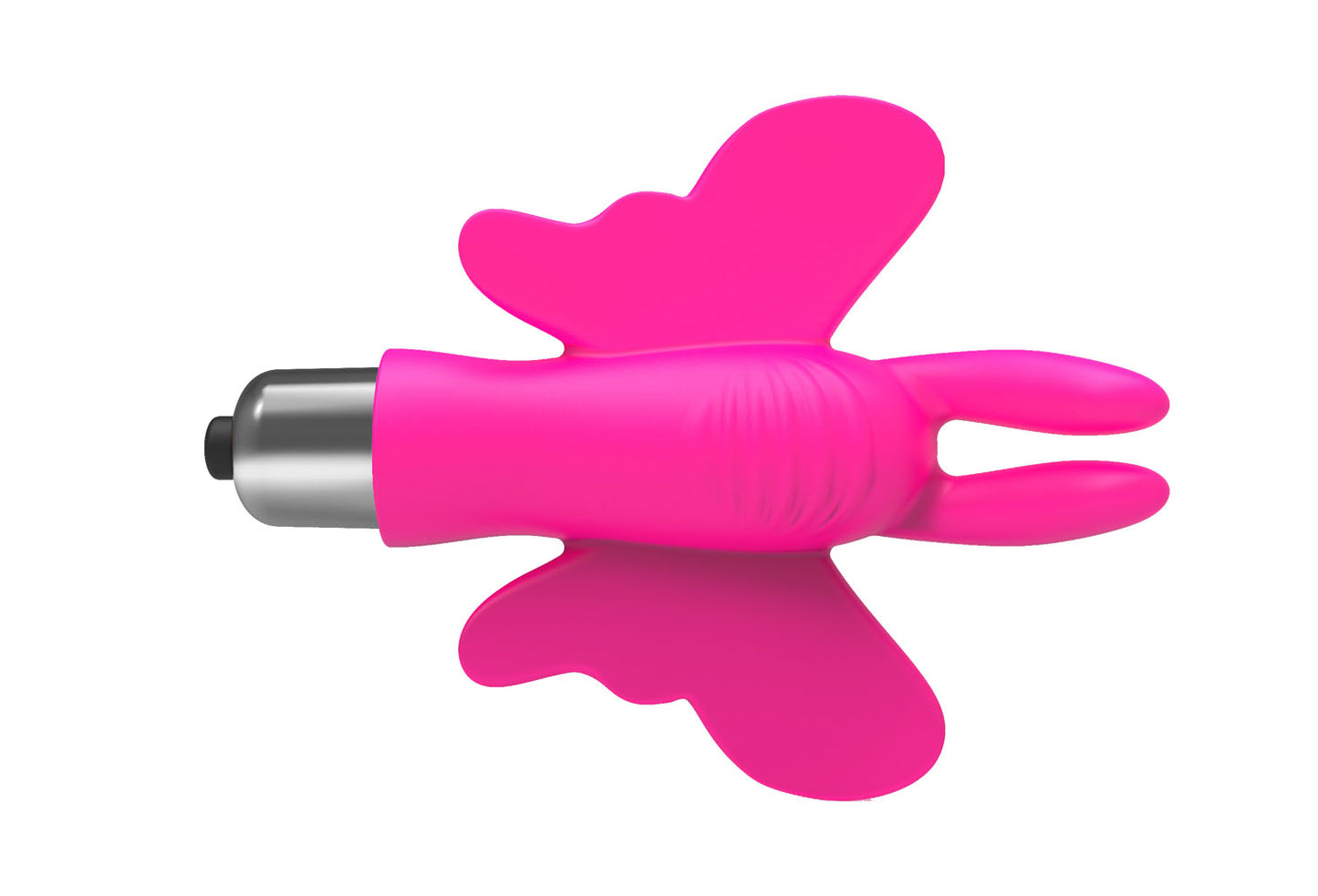 The 9's Flirt Finger Butterfly Finger Vibrator - Pink