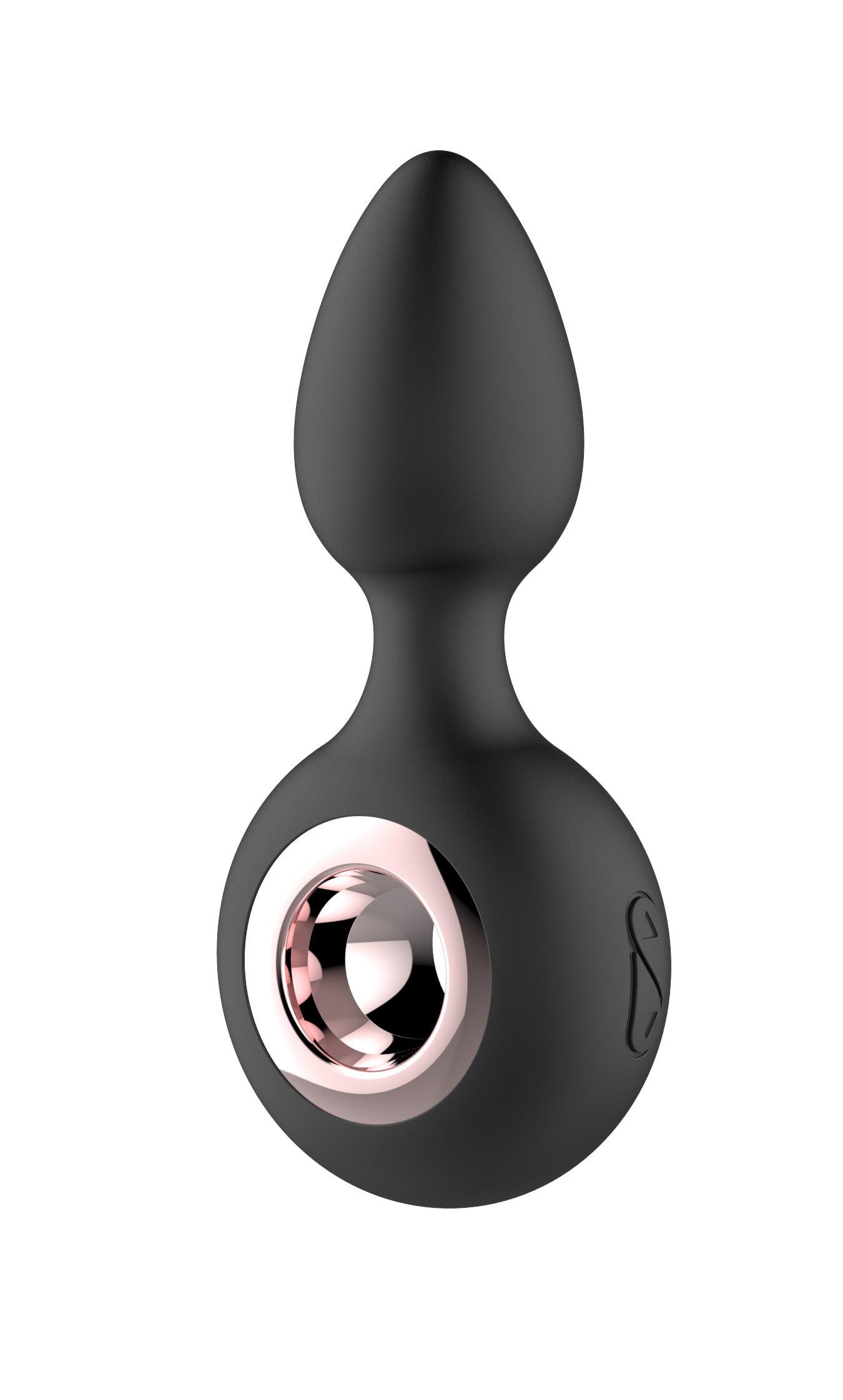 Gender Fluid Tremor Ring Plug Anal Vibe - Black GFL-4257