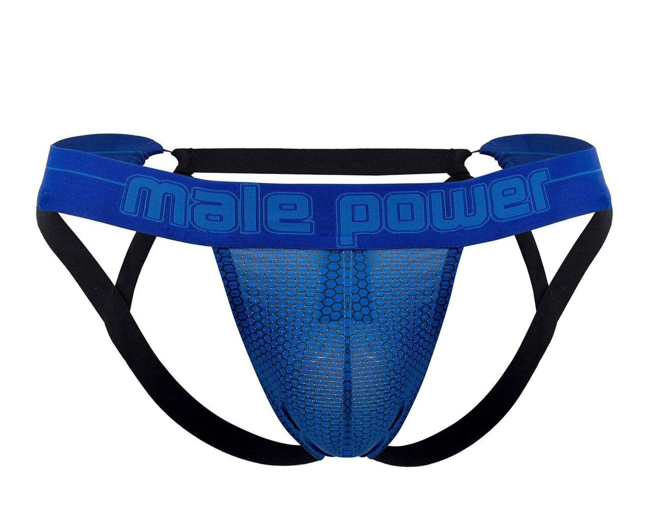 Sexagon Strappy Ring Jock - Small/medium - Royal