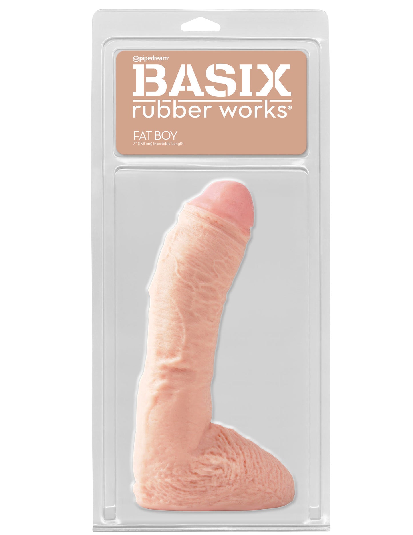 Basix Rubber Works - 10 Inch Fat Boy - Flesh