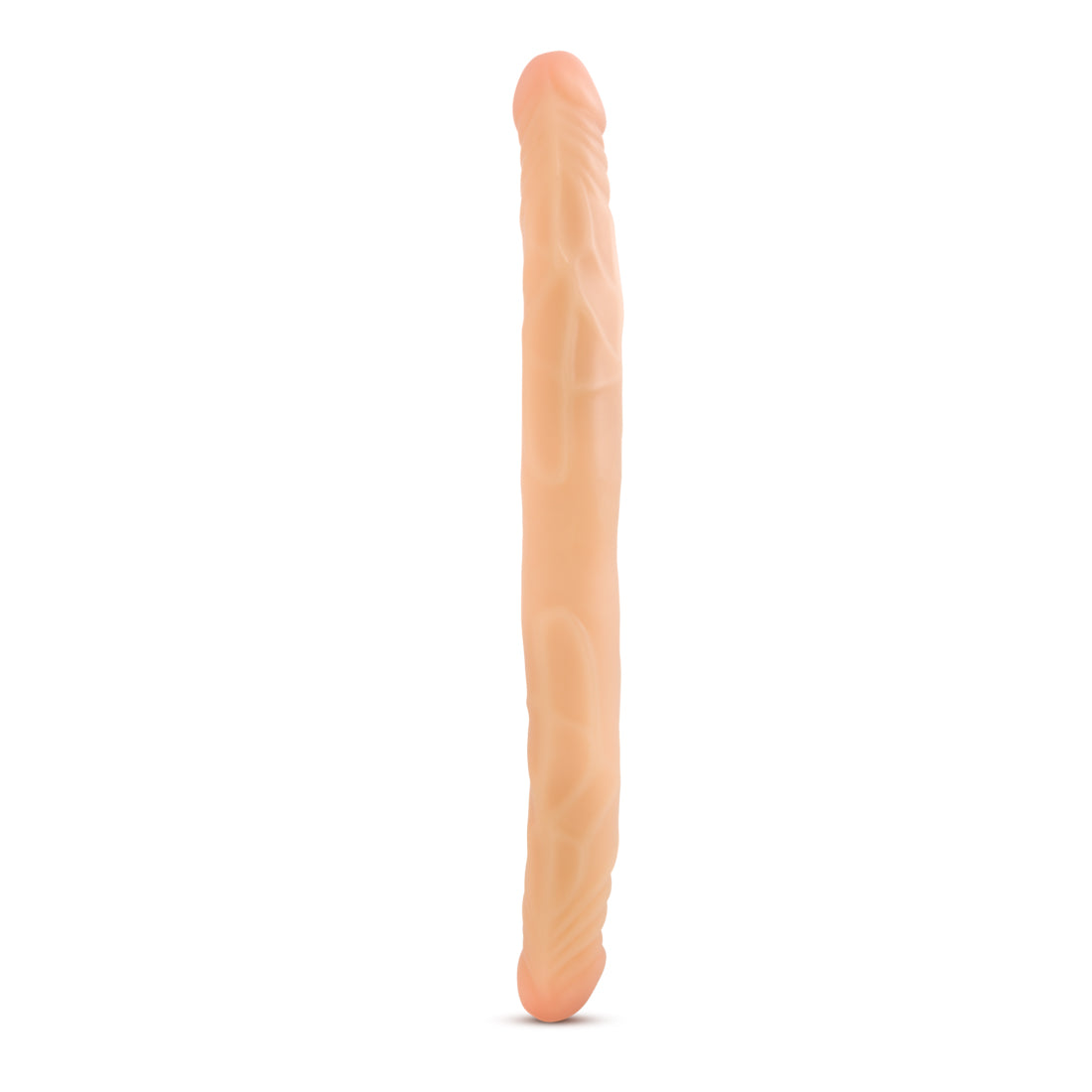 B Yours 14 Inch Double Dildo - Beige