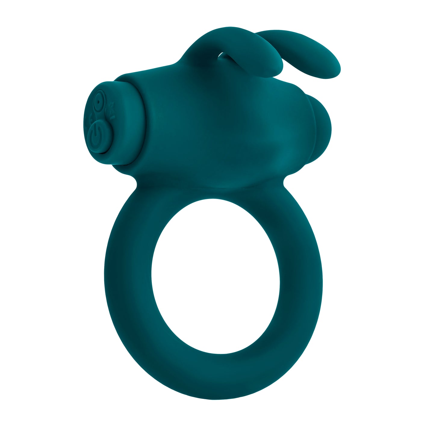 Playboy Pleasure - Bunny Buzzer - Cock Ring - Deep Teal PB-RS-2451-2