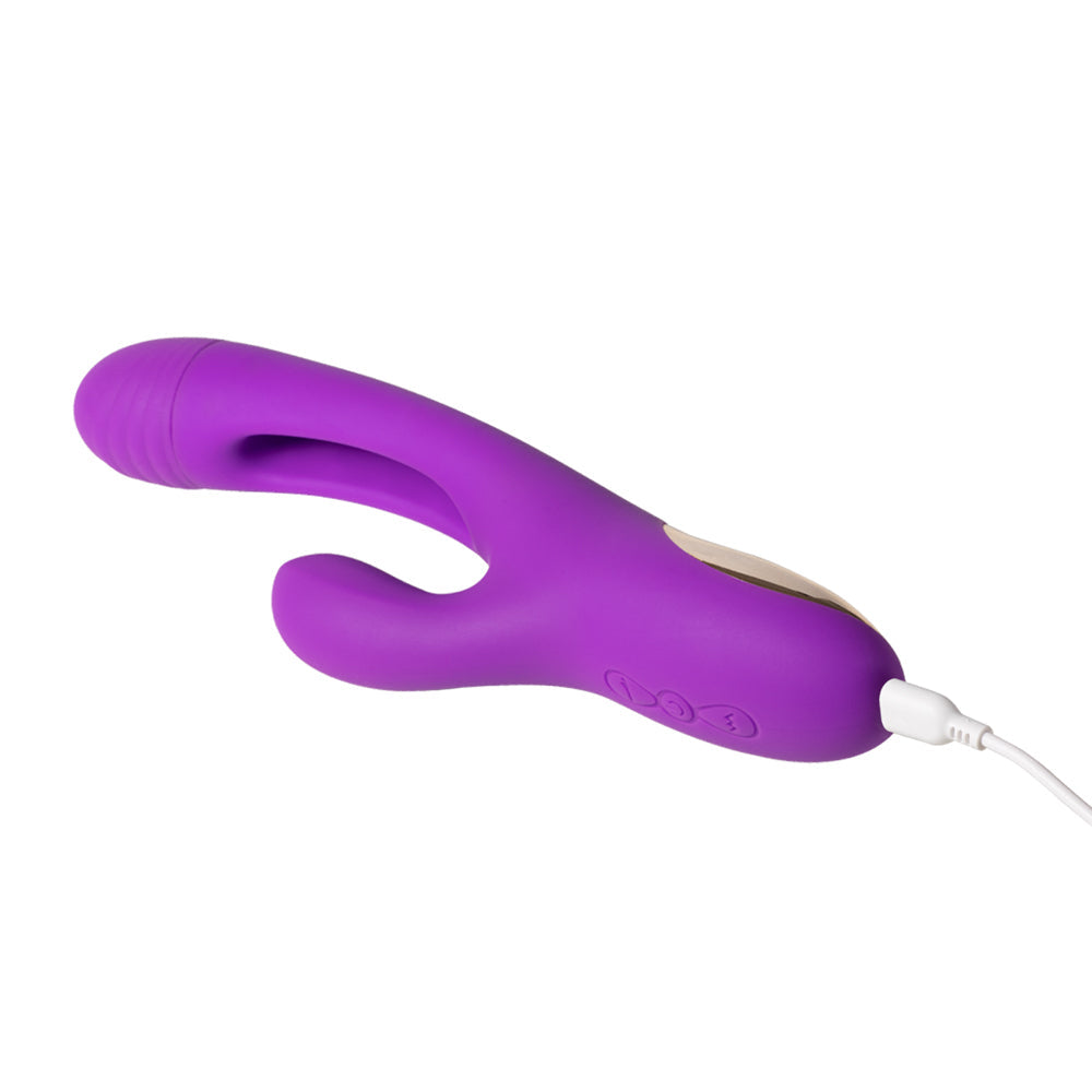 Bora - Rabbit Tapping G-Spot Vibrator - Purple