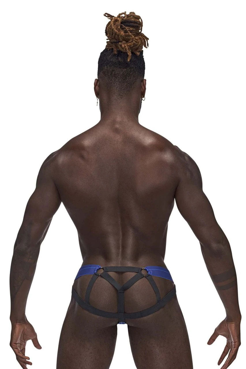 Sexagon Strappy Ring Jock - Small/medium - Royal